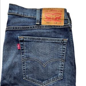 Men’s Levi’s 514 (size 38x30) blue jeans